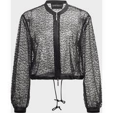 Emporio Armani Sheer Sequin Jacket Black (46 IT/10 US)