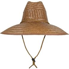 Natural - Women Hats CTM CTM_ CTM Palm Straw Lifeguard Hat with Wide Brim Natural one