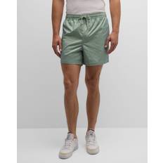 Green - Women Swimming Trunks Rails Men's La Brea Swim Shorts TEA LEAF (2X-Large)