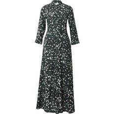 Y.A.S Robe-chemise 'YASSavanna' - Sapin/Vert Clair/Rose Pastel Noir