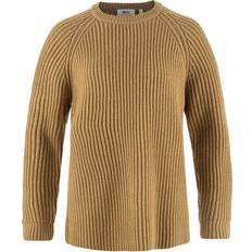 Fjällräven Womens Övik Rib Sweater (Brun (BUCKWHEAT BROWN/232) X-small)