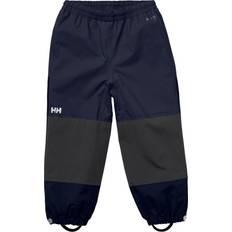 Rain Pants Helly Hansen Kid's Shelter Waterproof Outdoor Trousers - Navy Blue