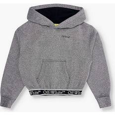 Zilver Hoodies Metallic Hoodie - Grijs