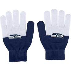 Blue - Women Gloves & Mittens Wear by Erin Andrews Women's WEAR by Erin Andrews Seattle Seahawks Color-Block Gloves