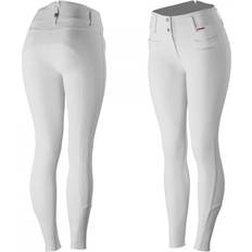 Mujer Equipamiento para motociclistas B Vertigo Pantalones de Montar conAsiento - Bright White