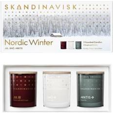 Skandinavisk Kerzenhalter, Kerzen & Duft Skandinavisk Nordic Winter Seasonal Giftset Kerzenset - 1 Stk Duftkerzen