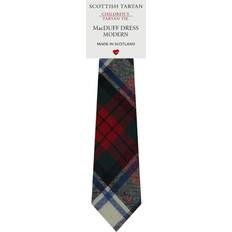 Boys - Red Suits I Luv LTD Boys wool tie in scottish woven macduff dress modern tartan