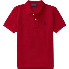 Polo Ralph Lauren Poloshirts Polo Ralph Lauren Boys Red Kids Logo Cotton-jersey Polo Shirt 2-14 Years RED