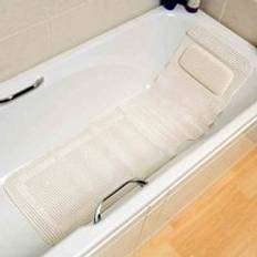 NRS Healthcare Cushioned Bath Mat With Integral Pillow