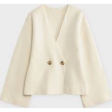 Bianco Cardigan By Malene Birger Cardigan Tinley Knit White