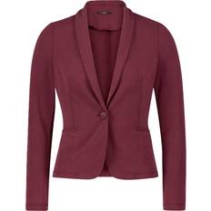 Damen - Violett Jacketts Zero Damen Jerseyblazer mit Paspeltaschen red