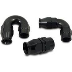 Coolant hoses Vibrant Performance 6AN 90 Degree High Flow Hose End Aluminum Black Anodized