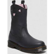 Dr. Martens Bex Heart P-O Boot Y - Black/Pale Pink Classic