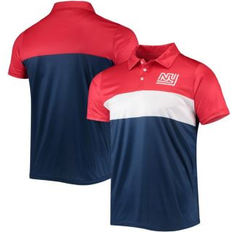 Red Polo Shirts Foco Men's Red, Royal New York Giants Retro Colorblock Polo Shirt Red, Royal Red/Royal