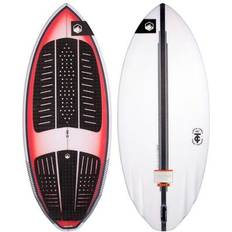 Wavesurfing Liquid Force TC Skim Wakesurf Board Black/Red 52"