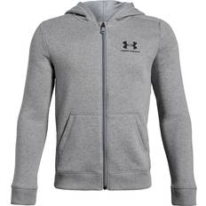 XS Hoodies Børnetøj på tilbud Under Armour boys rival grey hoodie