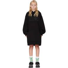 MM6 Maison Margiela Kids Black Hooded Dress M6900 14Y