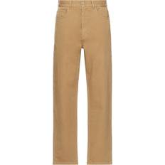 Barbour Pants Barbour Washed Stretch Twill Regular Fit Trouser in Tan Stone