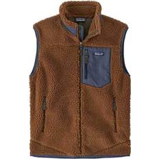 Marrone - Uomo Gilet Patagonia Classic Retro-X Shelter - Brown