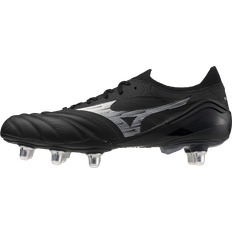 Mizuno MORELIA NEO IV BETA ELITE SI Fusstball Schwarz/galaxy silver/black Damen/Herren Grösse 42,5