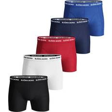 Björn Borg Miesten alusvaatteet Björn Borg Solid Shorts 5-Pack - Kuviollinen