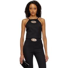Diesel Bluser Diesel Top Dame - Sort