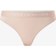 Tommy Hilfiger Nylon Slips Tommy Hilfiger Stringtanga UW0UW05510 - Beige