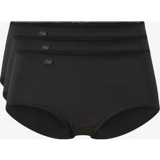 Dam Trosor på rea Sloggi Trosa 24/7 Microfibre Midi 3-pack Svart