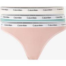 Donna - Multicolore Mutande Calvin Klein Confezione da 3 string Modern Logo Underwear - Multicolore