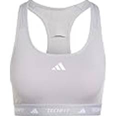 Multicoloured - Sportswear Garment Bras adidas Techfit Medium Support Bra - Grey