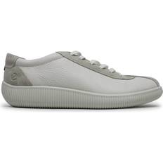 Shoes ecco Soft Zero Leather Men's Low Top Trainers White Shadow White 10-10.5 Men x