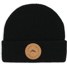 Simms Everyday Waffle Knit Beanie Black