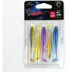 Cheap Fishing Lures & Baits Fox Rage FOX RAGE Slick Shad 7cm 2g Ultra UV Mixed Colours IIII 5Stk