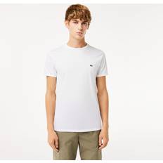 Lacoste XL T-shirts Lacoste Men's Pima Crew T-Shirt WHITE (4X-Large)