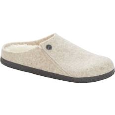 Birkenstock Zermatt Shearling Hjemmesko - Eggshell
