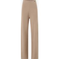 Calvin Klein Women Trousers Calvin Klein Wool Blend Straight Leg Trouser Beige, Beige, = 12, Women =