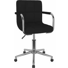 Oui Chaises de bureau vidaXL Pivotante Noir Chaise de bureau