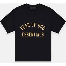 Fear of God Women T-shirts Fear of God Essentials Women's Black Tri-Blend Crew Neck T-Shirt