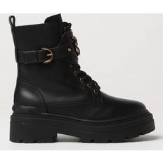 Läder Ankelboots - Svart