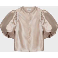 Beige Bluser Malina Blouse Cleo Beige