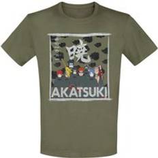 Naruto Tøj Naruto akatsuki clan männer t-shirt grün