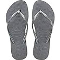 Gråa Flip-flops Barnskor Havaianas Girls Slim (Mini Me) Steel Grey, kind