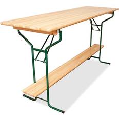 Degamo Stehtisch Bamberg 220 cm Metall + Holz Lackiert Tisch
