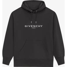 Givenchy Sweatere Givenchy Hoodies, male, Gray, Logo Print Hooded Sweater
