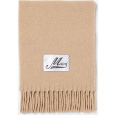 Black Scarfs Marni Scarfs Beige (OS)