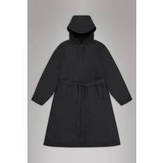 Rains A-Line Longer W Jacket Black