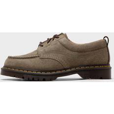 Verde Mocassini Dr. Martens Lowell Hairy Suede Shoe Sneakers - Olive