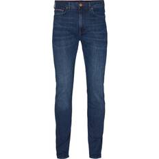 Man Broeken & Shorts Tommy Hilfiger Bleecker Slim Jeans - Donkerblauw