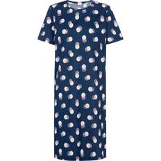 Blau Nachthemden Mey Nachthemd Sleepshirt dunkelblau