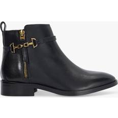 Dune London Boots Dune London 'Parklyn' Leather Ankle Boots Black
